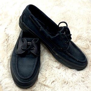 Men’s Sperry Topsiders Size 10m Black